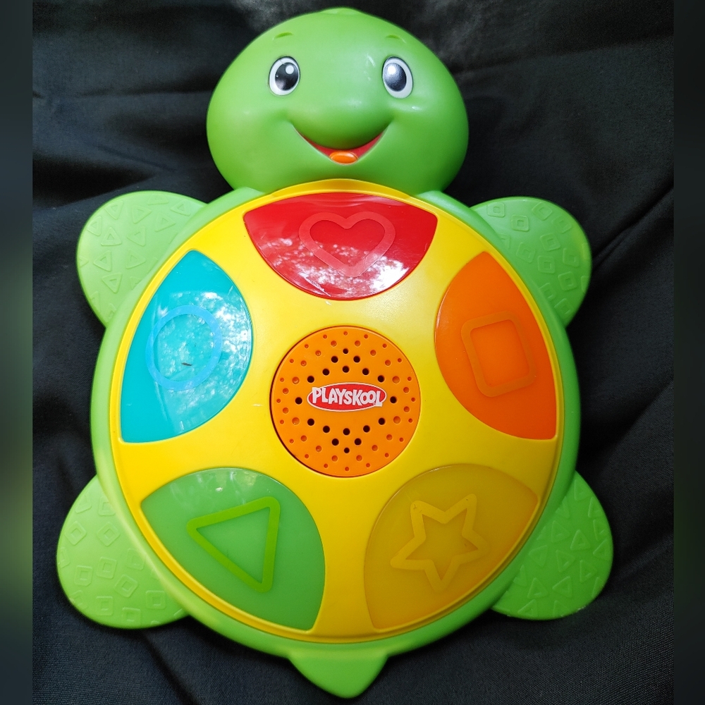 Playskool Baby Toy Turtle- Lights, Sounds And Shapes